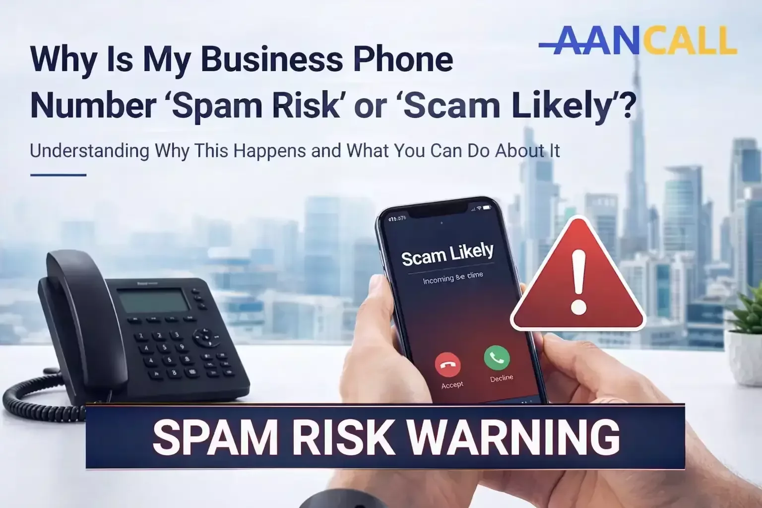 Why Is My Business Phone Number Showing "Spam Risk" or "Scam Likely"?